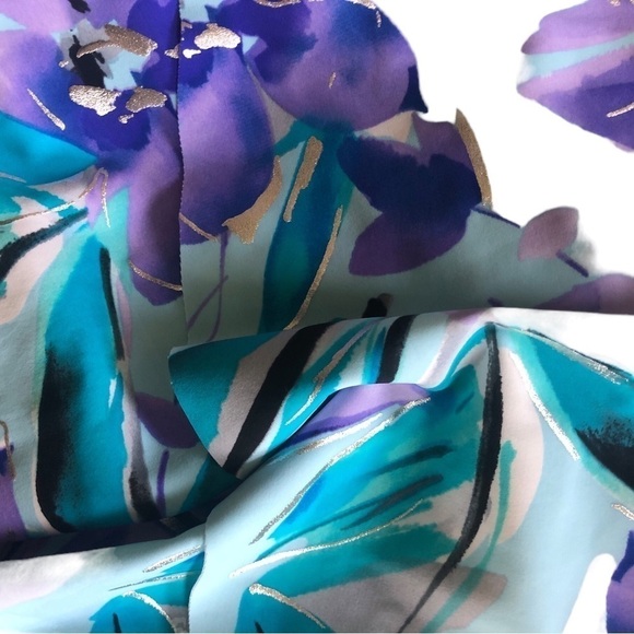 Miraclesuit Sheridan One Piece Swimsuit Sz. 12 Tiered Ruffles Take 10 Pounds OFF - Picture 6 of 7